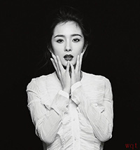 四月刊封面大片美女杨幂时尚休闲写真(9)
