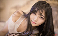 清纯白皙美少女居家写真(9)