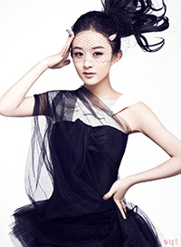 赵丽颖优雅甜美写真(11)