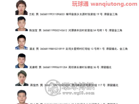 通告！贵溪籍非法滞留境外涉诈重点地区人员限期回国！