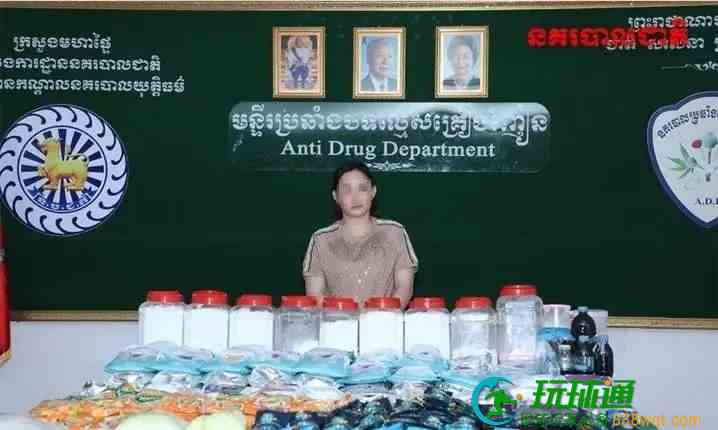 金边一中国女子涉毒145公斤被抓！
