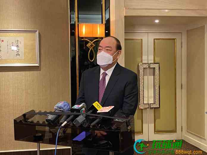 今年千三亿赌收贺一诚有信心达标  早发现金分享由经财司研究