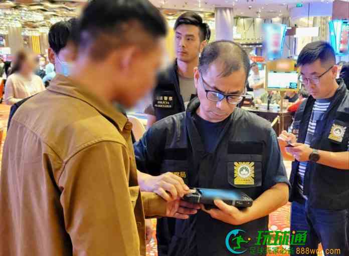 司警续展雷霆反罪恶行动  巡查路氹赌场再截获4名换钱党