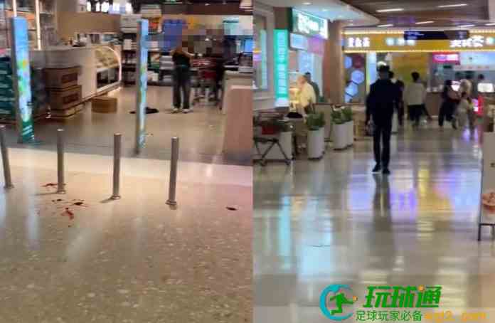 横琴励骏庞都商场黑衣人持刀伤人影片广传  当地警方确认侦办中